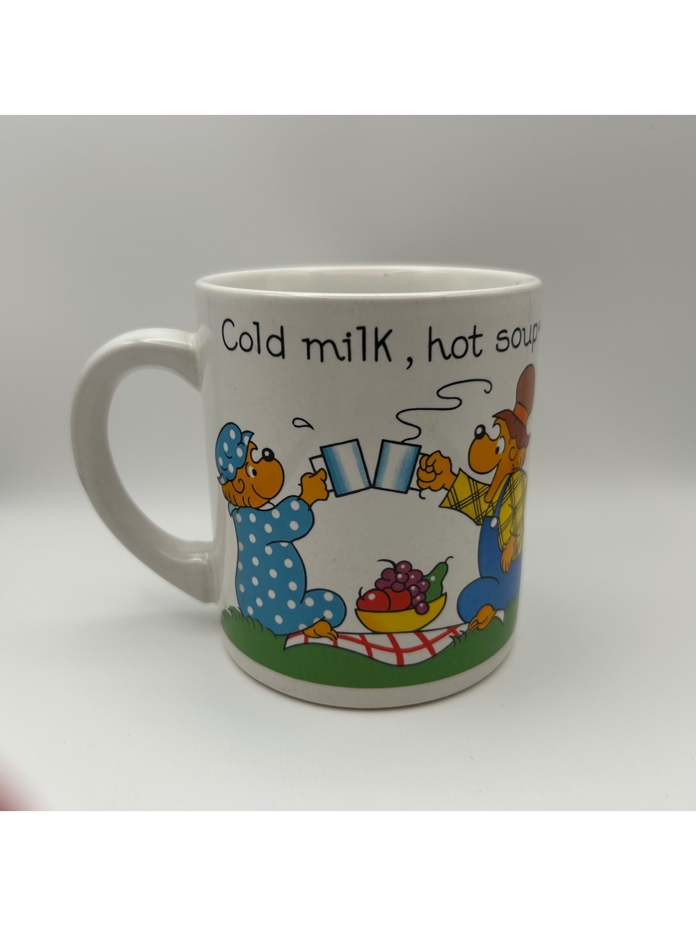 Vintage 1987 The Berenstain Bears Princess House Exclusive Ceramic Coffee Mug